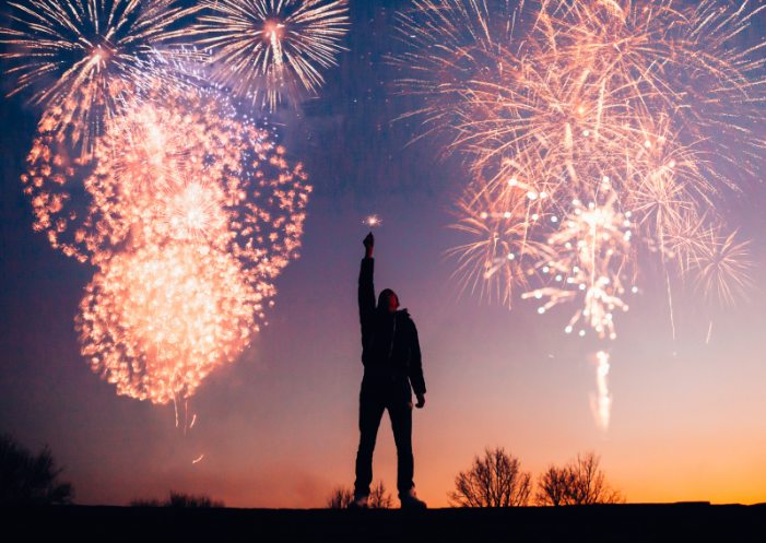 celebrando nuevos propósitos de año con una nueva carrera como profesor de español