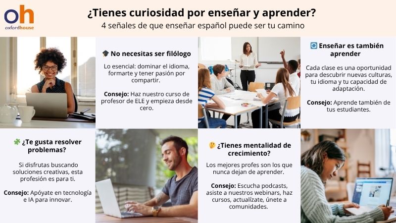 enseñar espanol puede ser tu camino - oxford house